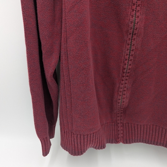 St John's Bay Men's Cardigan Sweater XL Cotton Knit Zipper Everyday Casual Set - Picture 6 of 11